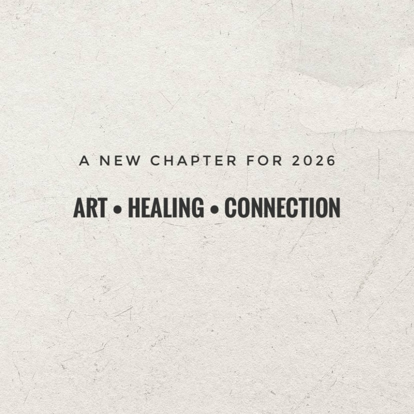 Studio artwork reflecting calm and creativity