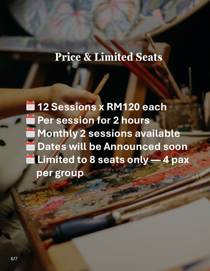 Artwork from a group session at the studio